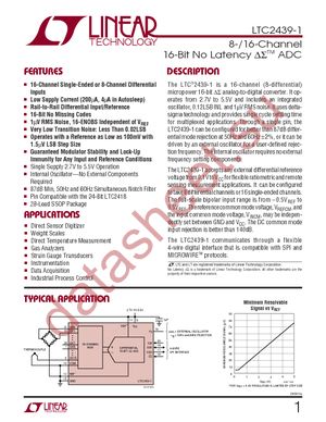 LTC2439-1IGN datasheet  